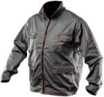 NEO TOOLS Munkavédelmi kabát, Basic, 35% pamut, 65% polyester, többfunkciós zsebek, gumírozott derék, CE EN341, S/48 (81-410-S) - neo24