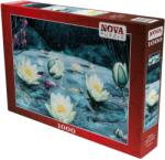Nova Puzzle Puzzle Nova puzzle din 1000 piese - Lotusuri într-o noapte înstelată (41085) Puzzle