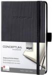 Sigel Caiet de notițe, exclusiv, A4, simplu, 97 pagini, copertă tare, SIGEL "Conceptum", negru CO110 (CO110)