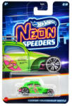 Mattel Masinuta metalica, Hot Wheels, Neon Speeders, Custom Volkswagen Beetle, JBY93