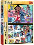 Trefl 13334 - Lilo és Stitch - 2 x 200 db-os puzzle (13334)