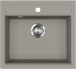 Evido QUADRO 6 gránit mosogató, 565 x 510 mm, platina (442063) - watermarkt