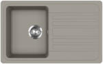 Evido HOME 45 S gránit mosogató, 765 x 460 mm, platina (442065) - watermarkt