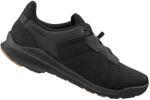 Shimano SH-EX300 férfi trekking és túra kerékpáros cipő, fűzős, SPD, fekete, 45-ös