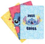 Disney Stitch - A5-ös notebook készlet a Tropical kollekcióból 3 db (PCA5006)