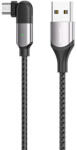 Wekome WDC-142 játéksorozat - USB-A - Micro USB 3A játékkábel 180-ban elforgatható, 1 m tornish (WK-WDC-142_04)