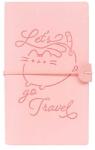 PUSHEEN - B6 Travel Notebook rózsaszín (CTBV007)