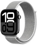 Crong nylon - sportszíj Apple Watchhoz, 44/45/46/49 mm ezüstszürke (CRG44NLBSHL)