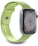 Puro ICON - Elasztikus szíj Apple Watchhoz 42/44/45/49 mm S/M & M/L Matcha Green (PUICNAW44LGRN)
