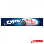 OREO Бисквити Oreo Ягодов крем 154 гр