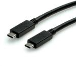 Roline Cable USB3.2 C-C, M/M, 0.5m, 100W PD, 11.44. 9052 (11.44.9052)