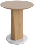 Bolia Tölgyfa alacsony asztalka Root 42 cm márvány talppal (03-134-01_00001)