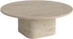 BOLIA Bézs kő dohányzóasztal Eida 90 cm (03-139-10_00002)