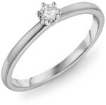 Heratis Forever Hailey eljegyzési gyűrű gyémánttal, fehérarany IZBR1474A