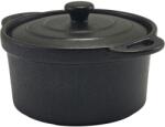 GenWare Oală cu capac, ceramică, capacitate: 0, 37 litri, înălțime: 65 mm