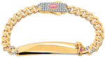 Heratis Forever Monaco Chain Classic Plain Pavé lock karkötő 5mm kislányoknak IZ31483N