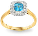 Heratis Forever Csillogó gyűrű 0, 73 ct topázzal és briliánsokkal IZBR1393T