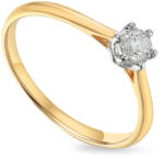 Heratis Forever Sarah gyémánt eljegyzési gyűrű, sárga arany IZBR1476