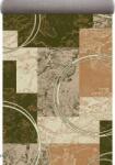 Delta Carpet Traversa Covor, Lotos 15001-310, Verde, Latime 200 cm, Diferite Lungimi, 1800 gr mp (15001-310-25) Covor