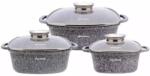 Klausberg Set oale cu capace 20/24/28 CM Klausberg KB7534