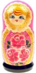 TifanTEX  Set 5 păpuși Matrioșka rusești, Original, 18 cm (Fiecare) (5533F8)