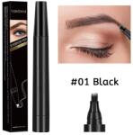 SELA Creion pentru sprâncene Microblading, Black 16g - rezistent la apă Sela