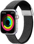 Dux Ducis Mixture II Version Apple Watch 38 / 40 / 41 mm szövet óraszíj (fekete)