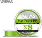 VARIVAS MAX POWER X8 PE #2.0 (0.235mm) 33lb Lime Green Fluo 150m