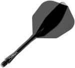 Winmau Fluturas si tija darts Winmau Fusion negru, No6 si tija lunga (8826)