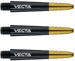 Winmau Tija darts Winmau Vecta, plastic negru cu top auriu, scurt 35mm (7025109)