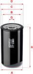 SOFIMA Filtru ulei SOFIMA S 1380 R (S 1380 R) - fixbox