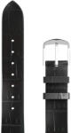 JVD Curea din piele JVD RBR14C819-LEA-V9 16mm, negru