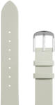 JVD Curea din piele JVD RBR14C819-LEA-V1 16mm, gri