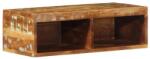 vidaXL Tömör újrahasznosított falra szerelhető TV-szekrény 60x30x19 cm (4017474) - simplexbutor
