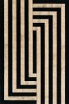  Covor lana Art Deco II black Selectează mărime: 300 X 400 Covor
