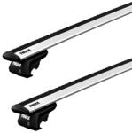 Thule Suport pentru plaf cu EVO WingBar Toyota Previa 5-dr MPV cu șarpante de acoperiș (hagus) 00-02