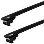 Thule Suport pentru plaf cu EVO WingBar Black Toyota Kluger 5-dr SUV cu șarpante de acoperiș (hagus) 07-13