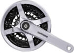 SHIMANO Hajtómű Ty 170mm 42x34x24f Négyszögtengelyes Ezüst Hg 6/7/8s Láncvédővel