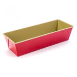 SNB Forma copt cozonac 30x11x7.5cm, invelis non-stick, rosu, SNB (87765)