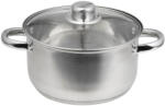 Domotti Oala inox cu capac 24cm, 5.8L, Santo (60835)