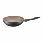 Ambition Tigaie wok 26cm, invelis Qualum Basic Stone Edition, Arras (29441)