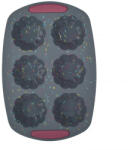 Ambition Forma briose, 6 portii, negru, silicon, Felice (320104)