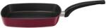 Emalia Olkusz Tigaie grill 26x26cm, invelis Teflon Classic, visiniu, Emalia Olkusz (29408)