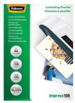 Fellowes meleglamináló fólia (100 db, A4, fényes, 100 mikron) (5351111)