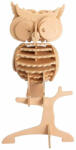 Rowood 3D Fa Puzzle vadállatok Bagoly JP273 35 db (JP273)
