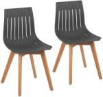 Fromm & Starck Szék - 2 db-os készlet - 150 kg-ig - ülőfelület 50 x 47 cm - szürke (STAR_SEAT_16)