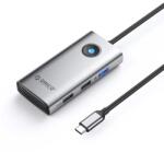 ORICO PW11-5P USB-C Hub Dokkoló Állomás 1x USB-A 3.0 + 2x USB-A 2.0 + 1x USB-C PD + 1x HDMI - Szürke