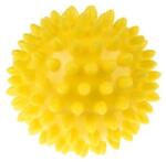 TULLO tüskés masszírozó labda, átmérő: 6, 6 cm, sárga