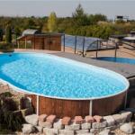 Mountfield Azuro Wood fémpalástos medence, 910x460x120cm (3EXB0355)