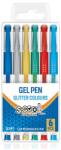 S-COOL Pix cu gel si sclipici S-COOL SC597, 6 culori (SC597)